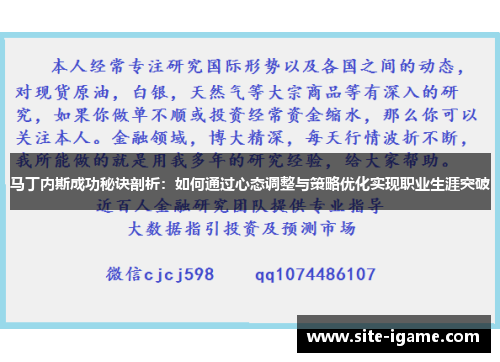 马丁内斯成功秘诀剖析：如何通过心态调整与策略优化实现职业生涯突破